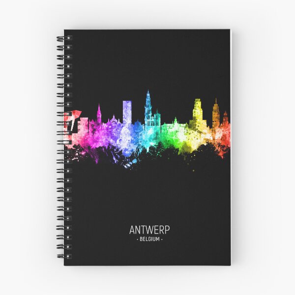 Item preview, Antwerp Belgium Skyline designed and sold by ArtPrints.