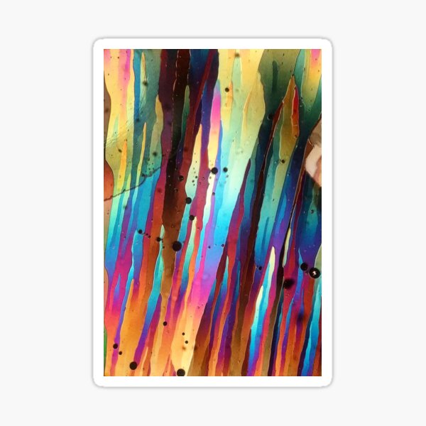 Surreal Sylvan Silver Sticker