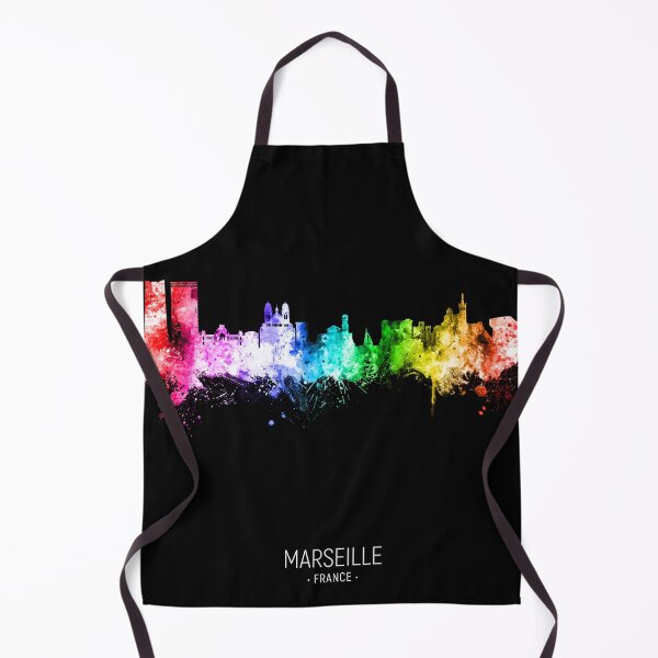 Item preview, Marseille France Skyline designed and sold by ArtPrints.