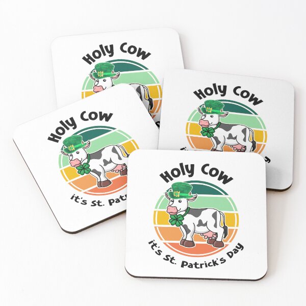 Item preview, Holy Cow Its St Patricks Day, Irish Cow designed and sold by SportyDogShop.