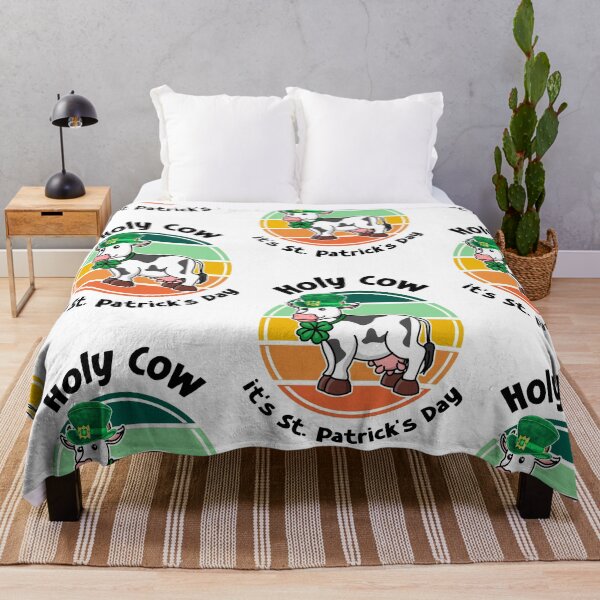 Item preview, Holy Cow Its St Patricks Day, Irish Cow designed and sold by SportyDogShop.