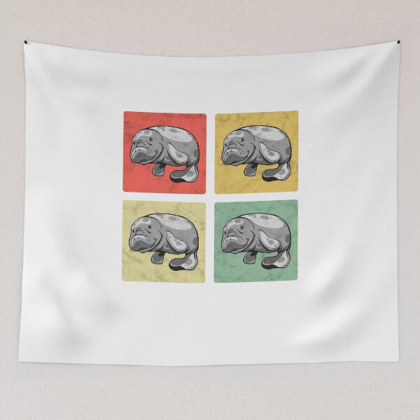 Item preview, Sea Cow Vintage Manatee Marine Mammal Sea Cow designed and sold by madgrfx.