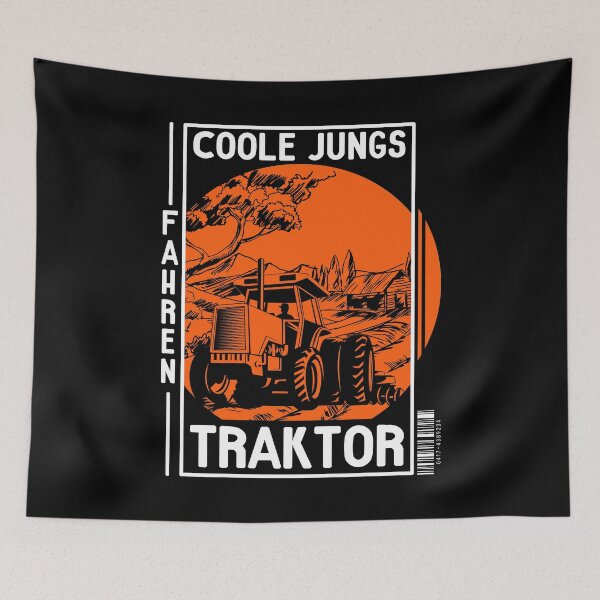Item preview, Coole Jungs Fahren Traktor Tractor Farmer Farming designed and sold by grinta2021.