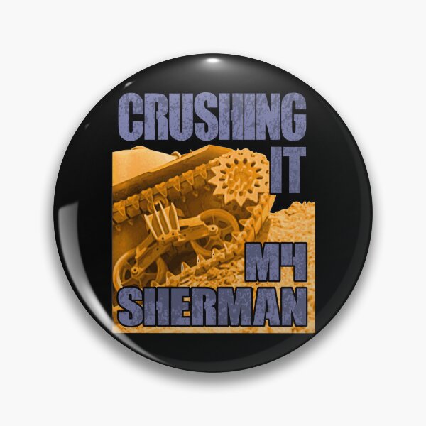Item preview, Crushing M4 Sherman Tank WWII #1839 designed and sold by Rare-Militia.