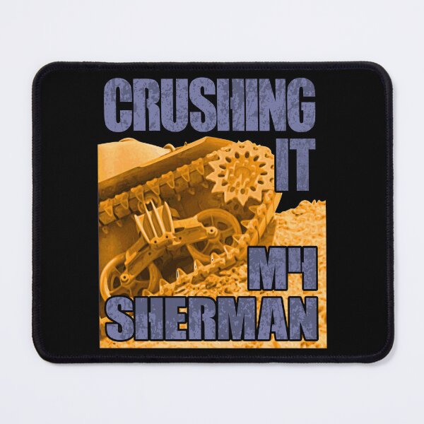 Item preview, Crushing M4 Sherman Tank WWII #1839 designed and sold by Rare-Militia.