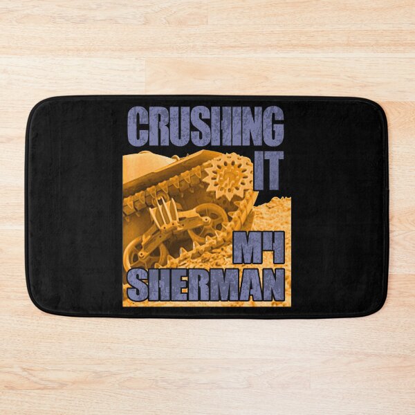 Item preview, Crushing M4 Sherman Tank WWII #1839 designed and sold by Rare-Militia.