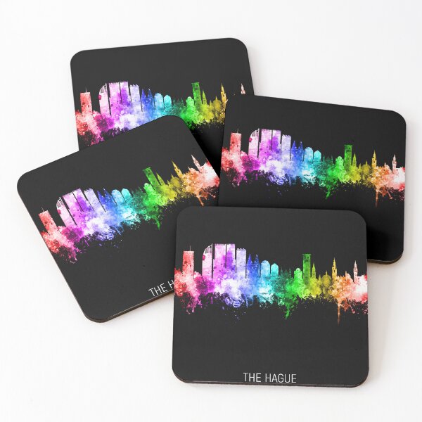 Item preview, The Hague Netherlands Skyline designed and sold by ArtPrints.