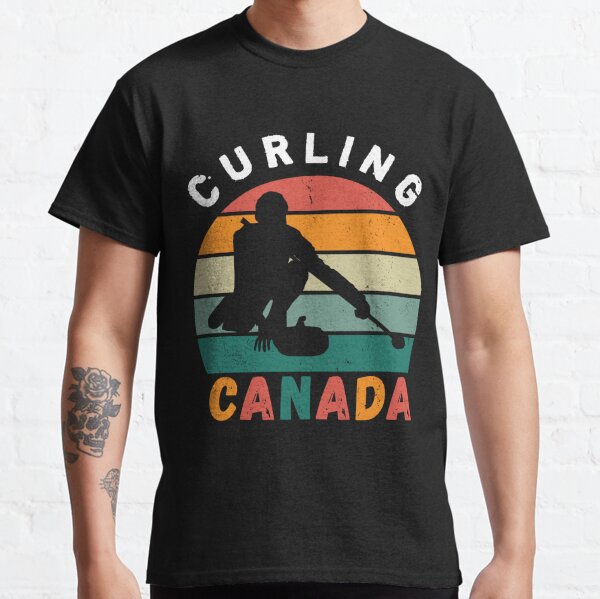 Funny quote for curling lover, canada curling  Classic T-Shirt