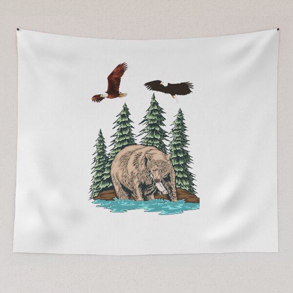 Item preview, Happiness is a day spent hiking with bears  designed and sold by SamXDesigns.