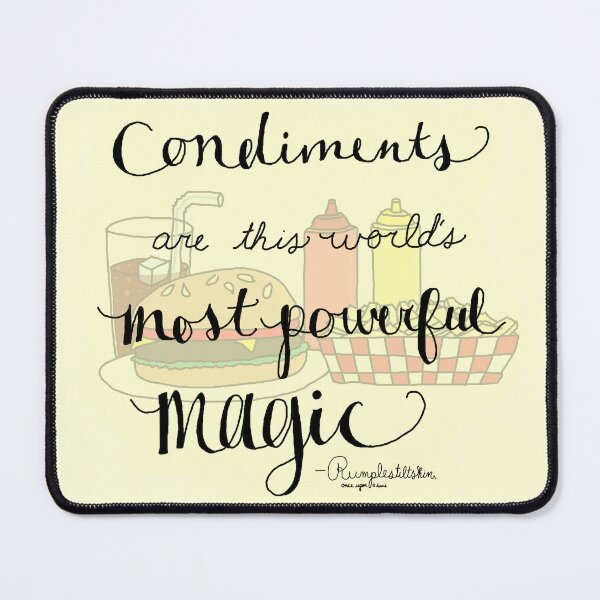 Item preview, condiments are powerful magic 2.0 designed and sold by Bemi7.