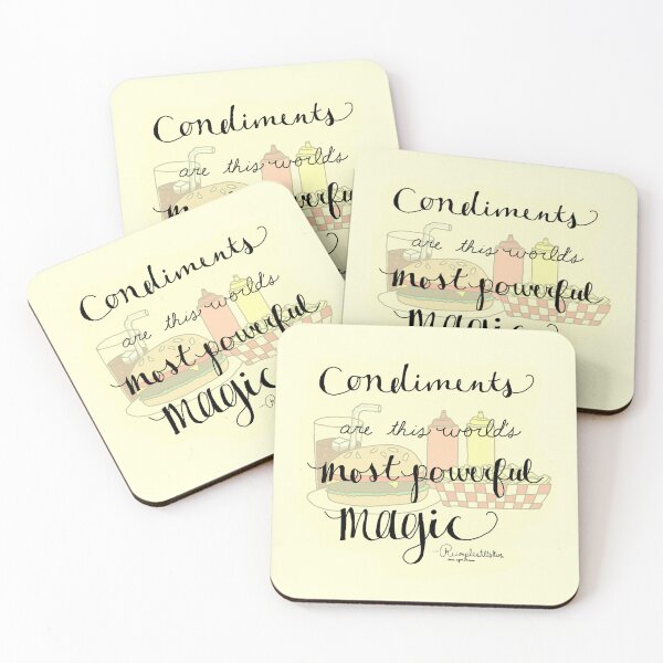 Item preview, condiments are powerful magic 2.0 designed and sold by Bemi7.