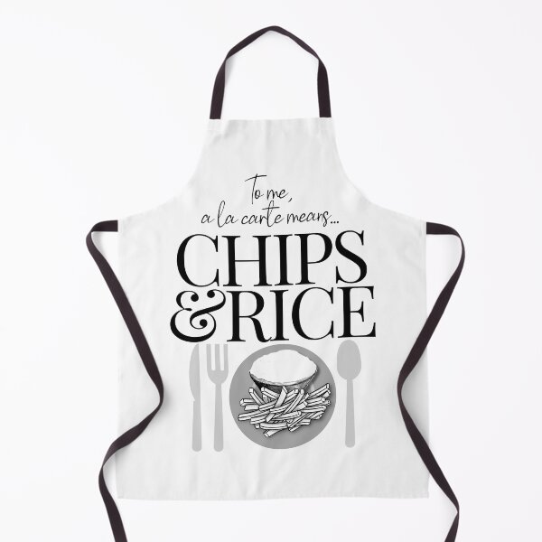 Item preview, To Me A La Carte means Chips and Rice designed and sold by 133DandC.