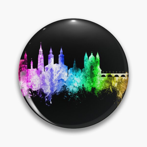 Item preview, Maastricht The Netherlands Skyline designed and sold by ArtPrints.