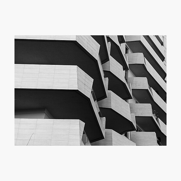 Details of houses in Milan Photographic Print