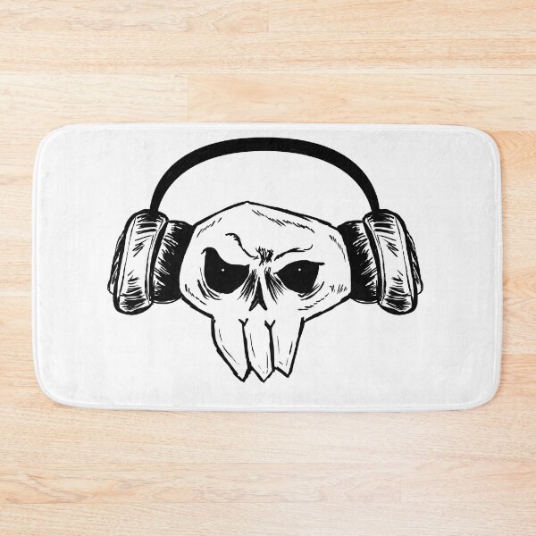 Item preview, SKULL HEADPHONE designed and sold by DroidMonkey.