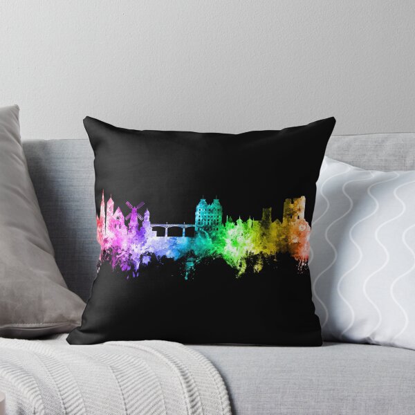 Aperçu de l'œuvre Scarborough England Skyline créée et vendue par ArtPrints.
