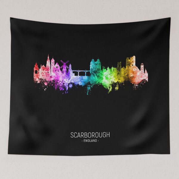 Item preview, Scarborough England Skyline designed and sold by ArtPrints.