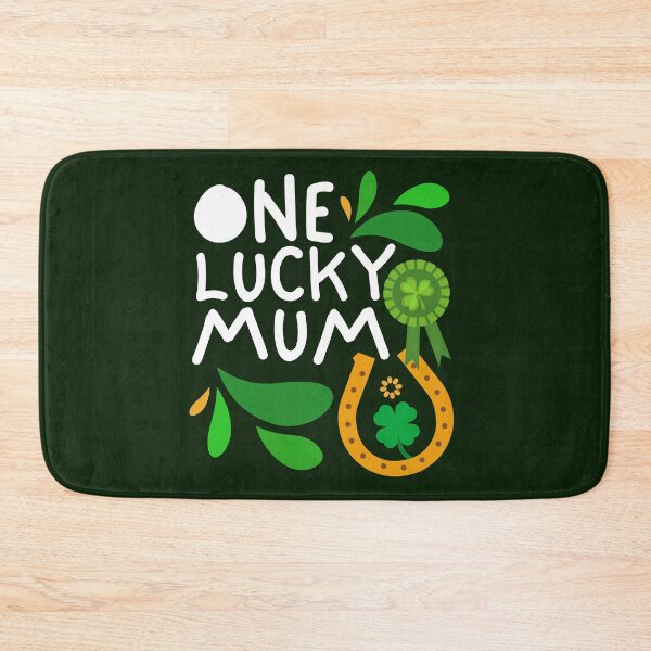 Item preview, One Lucky Mum, Luckiest Mum, Luckiest Mum Ever, St Patrick's Day Mum designed and sold by Coralgb.
