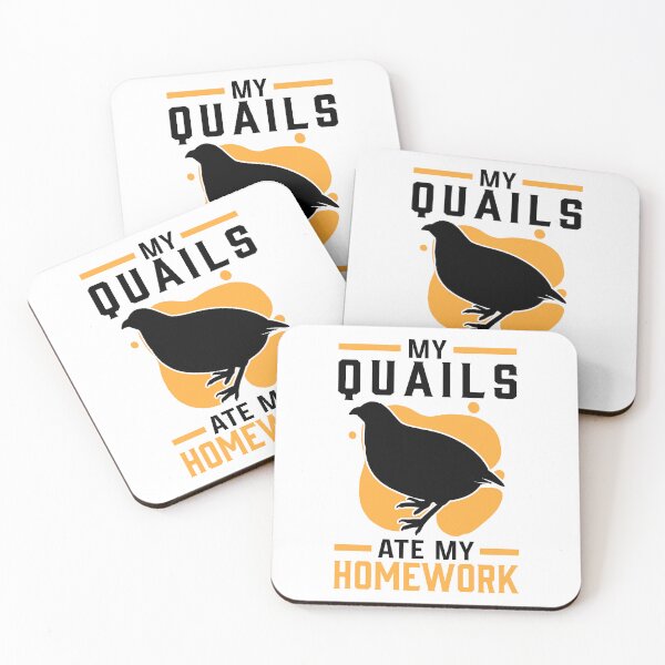 Item preview, Quail homework eaten quail breeders designed and sold by madgrfx.