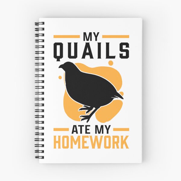 Item preview, Quail homework eaten quail breeders designed and sold by madgrfx.