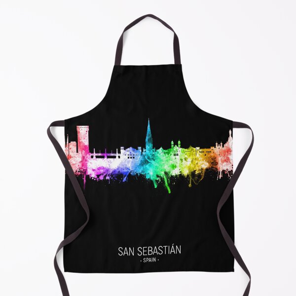 Item preview, San Sebastian Spain Skyline designed and sold by ArtPrints.