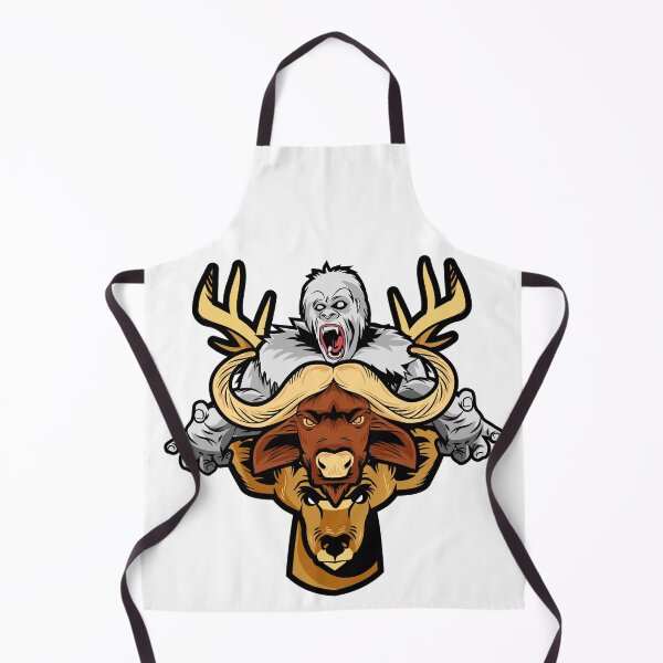 Item preview, Esports animal emblem Buffalo with Stag and Gorilla designed and sold by Scopestor.