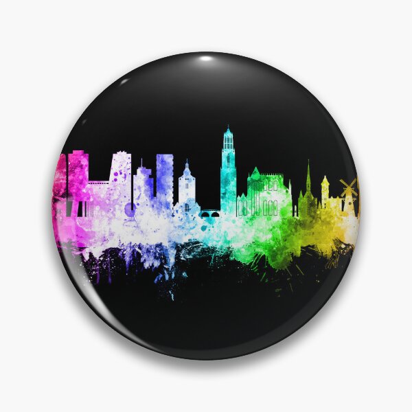 Item preview, Utrecht The Netherlands Skyline designed and sold by ArtPrints.