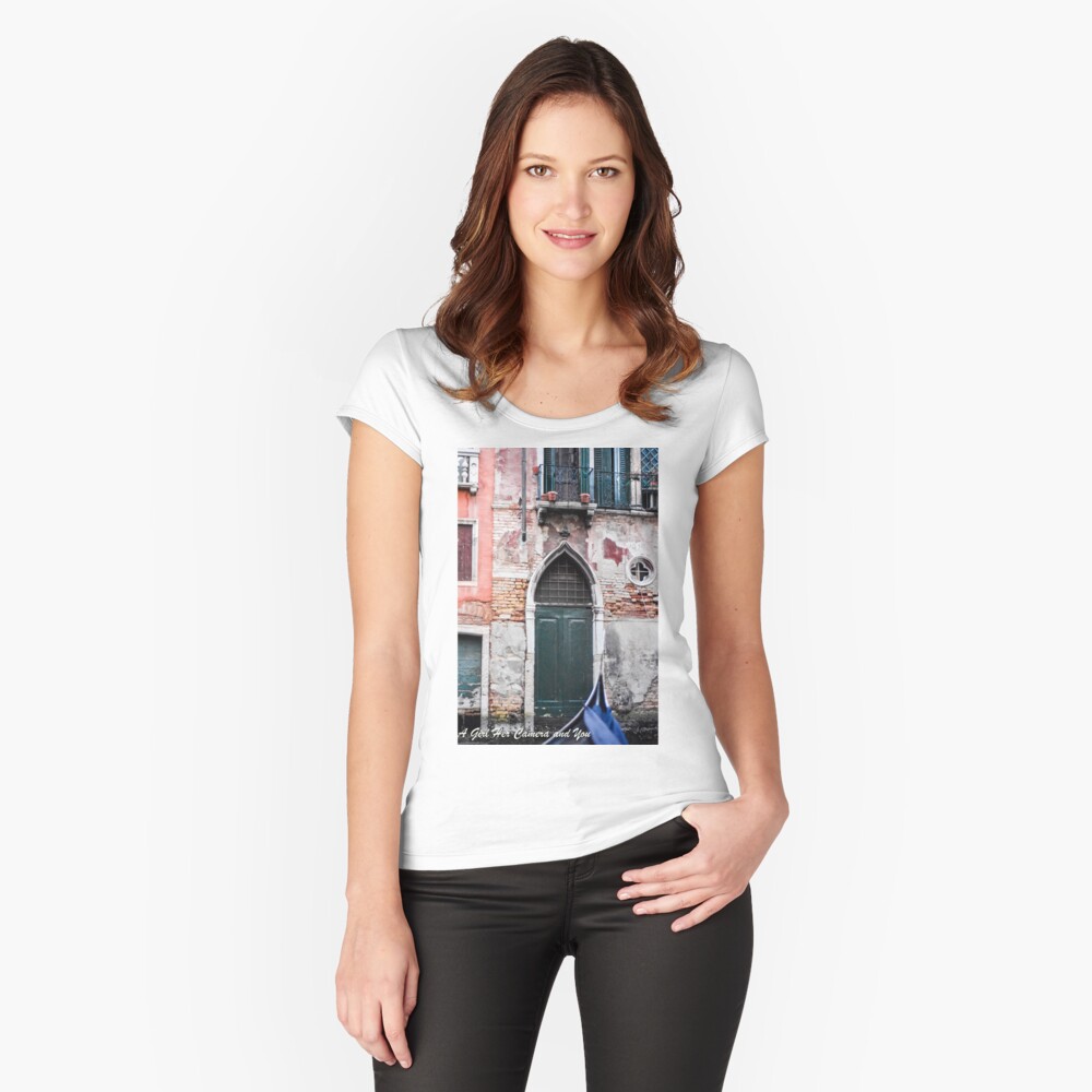 Item preview, Fitted Scoop T-Shirt designed and sold by callaghanash.