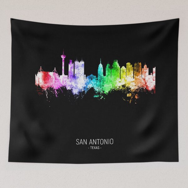 Item preview, San Antonio Texas Skyline designed and sold by ArtPrints.