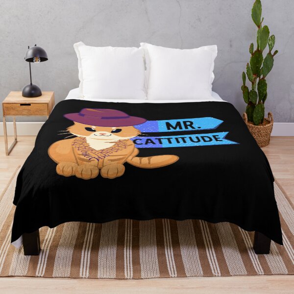 Item preview, MR CATTITUDE - Funny Cat Pictures with cat sayings and captions designed and sold by FunnyCatsFam.