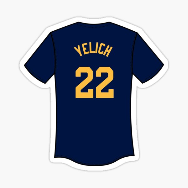 Milwaukee Brewers: Christian Yelich 2021 - MLB Removable Wall Adhesive Wall Decal XL