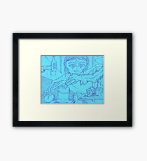 spiderwoman personified Framed Print