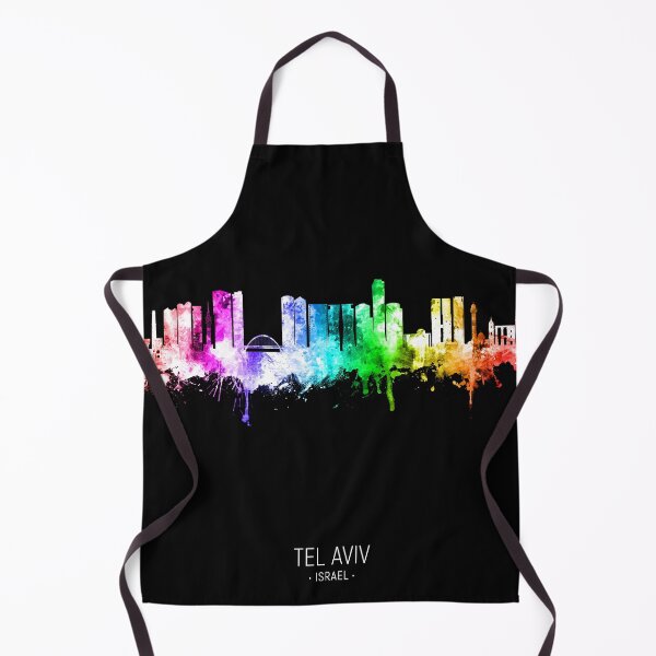 Item preview, Tel Aviv Israel Skyline designed and sold by ArtPrints.