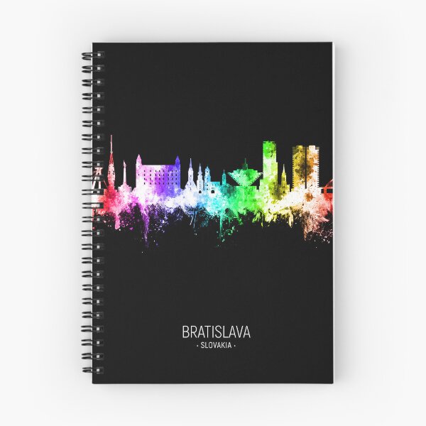 Item preview, Bratislava Slovakia Skyline designed and sold by ArtPrints.