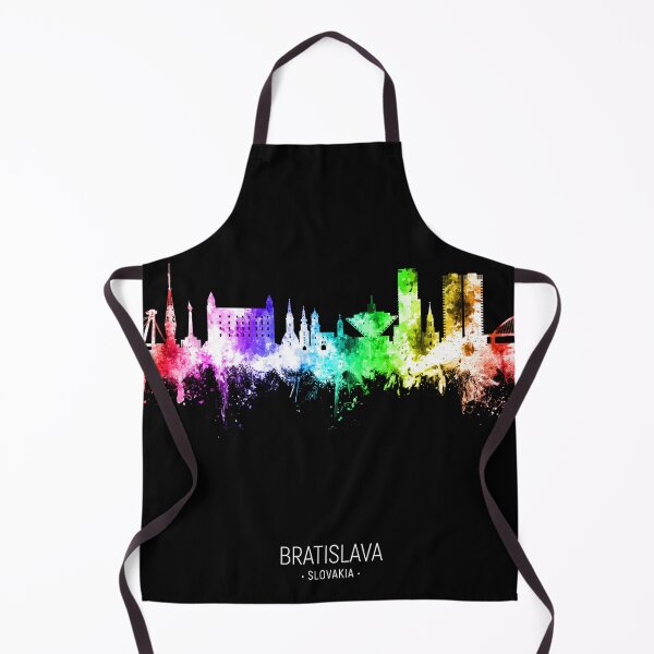 Item preview, Bratislava Slovakia Skyline designed and sold by ArtPrints.