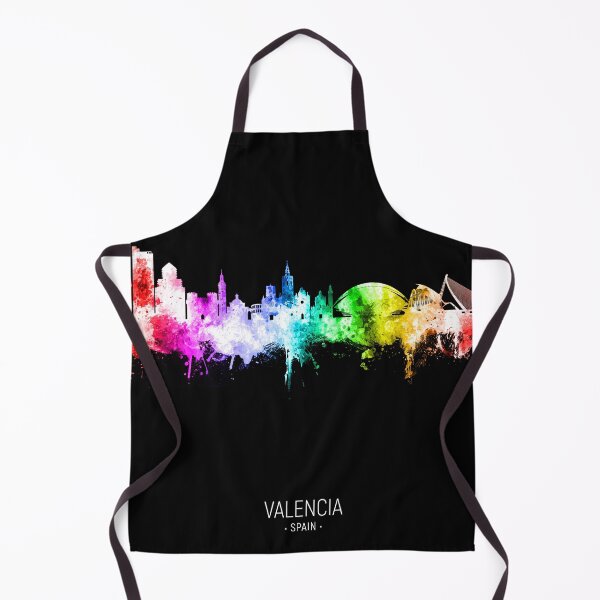 Item preview, Valencia Spain Skyline designed and sold by ArtPrints.