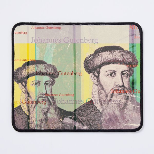Item preview, and in 1999 the American A&E Network named Mainz “Man of the Millennium.
The design by Mallybeau Mauswohn shows an aesthetic collage with a portrait of the inventor Johannes Gutenberg. A wonderful work of art for all culture enthusiasts.
I look forward designed and sold by Mauswohn.