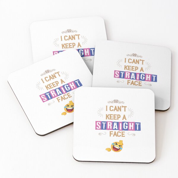 Item preview, Straight Face Typography designed and sold by Sweta Dey.