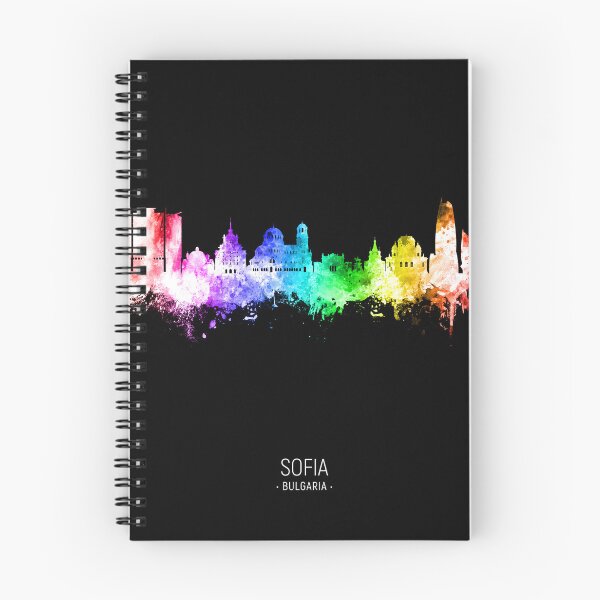 Item preview, Sofia Bulgaria Skyline designed and sold by ArtPrints.
