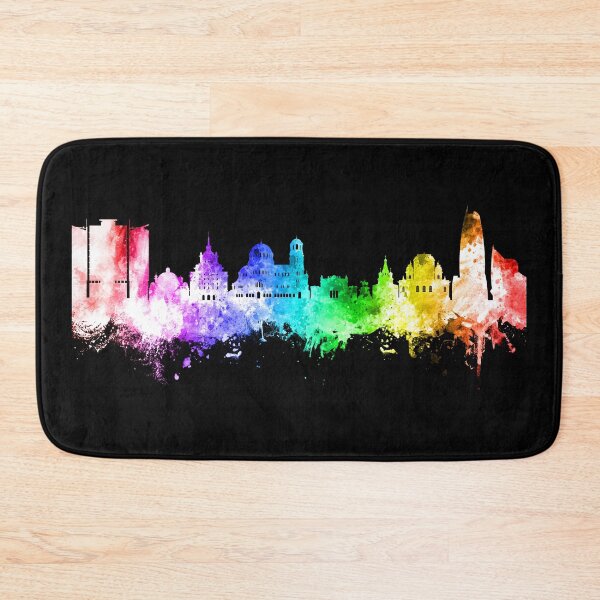 Item preview, Sofia Bulgaria Skyline designed and sold by ArtPrints.