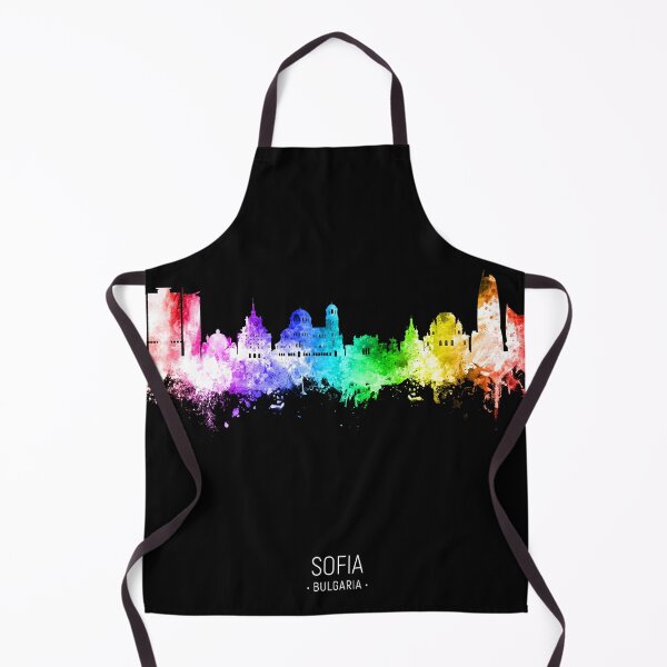 Item preview, Sofia Bulgaria Skyline designed and sold by ArtPrints.