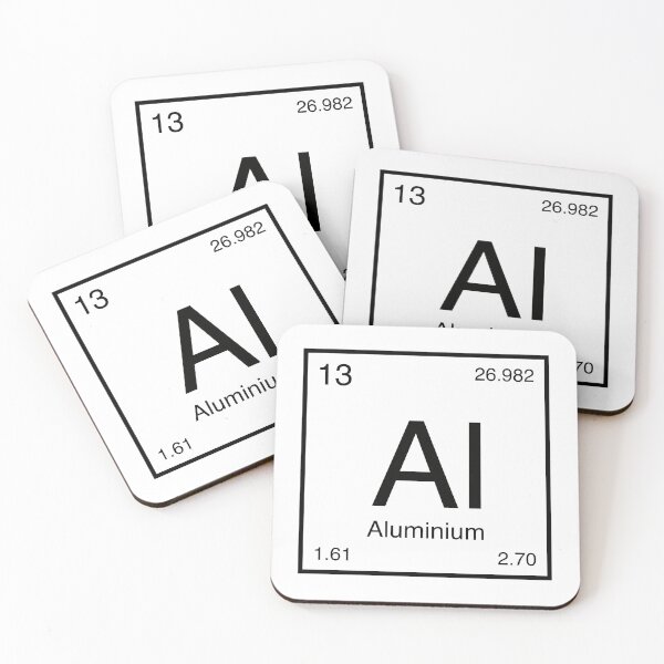 Item preview, Aluminium Element (black) designed and sold by AllAboutScience.