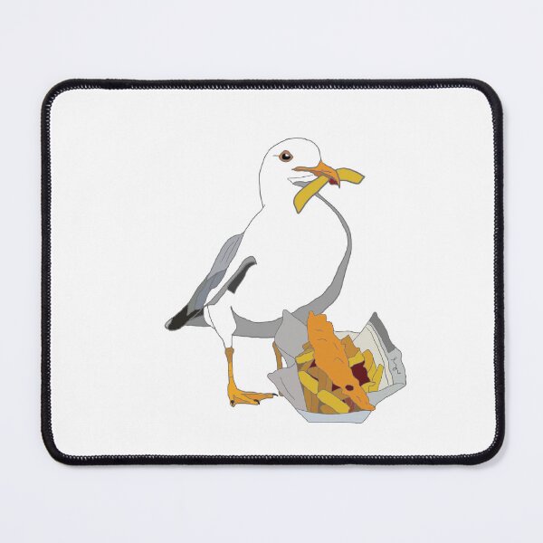 Item preview, Chip thief seagull designed and sold by Leatextileart.