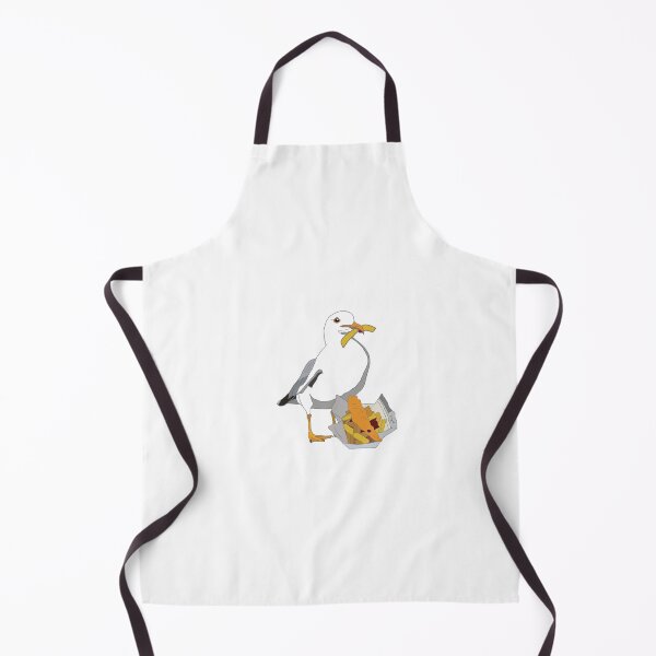 Item preview, Chip thief seagull designed and sold by Leatextileart.