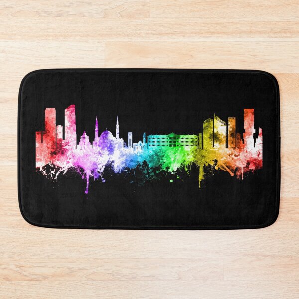 Item preview, Beirut Lebanon Skyline designed and sold by ArtPrints.