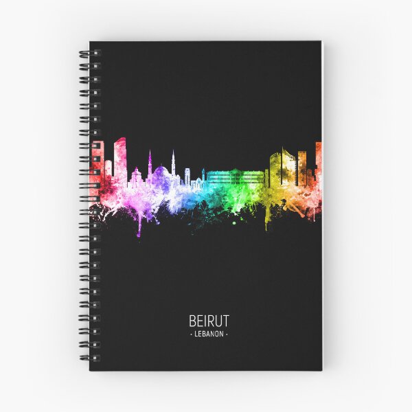 Item preview, Beirut Lebanon Skyline designed and sold by ArtPrints.