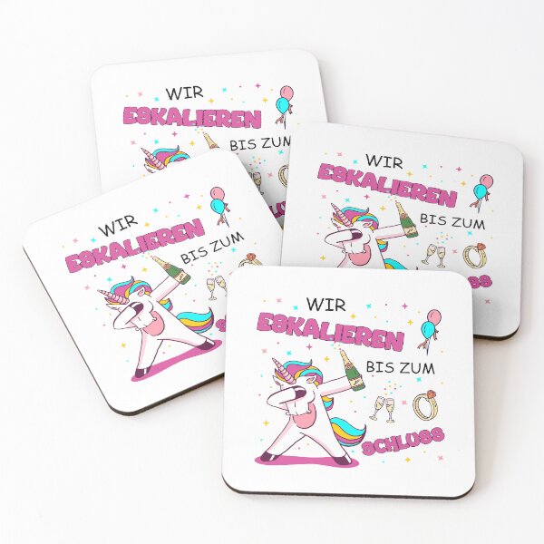 Item preview, JGA Party Hen Party Rumbling Bride Women's T-Shirt "We escalate to the end!" designed and sold by Andrea-Design.