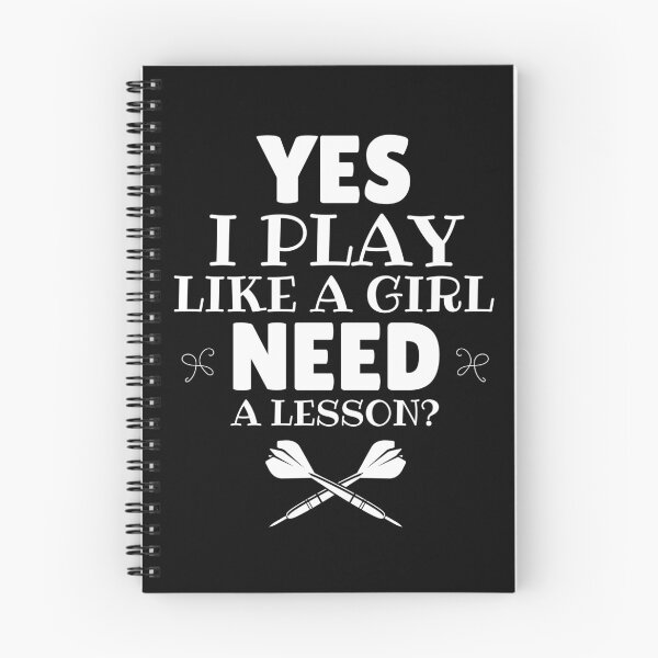 Item preview, Darts: Yes, I play like a girl. Need a lesson?  designed and sold by TheGreenGoat.