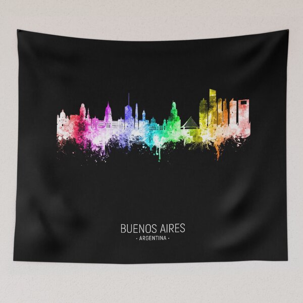 Item preview, Buenos Aires Argentina Skyline designed and sold by ArtPrints.