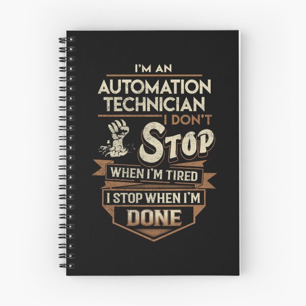 Item preview, Automation Technician T Shirt - I Stop When Done Job Gift Item Tee designed and sold by natalinedk.